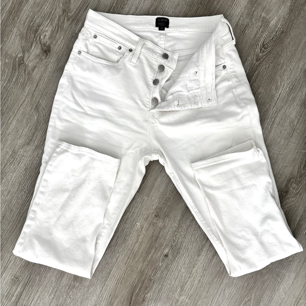J Crew white button down jeans … size 30